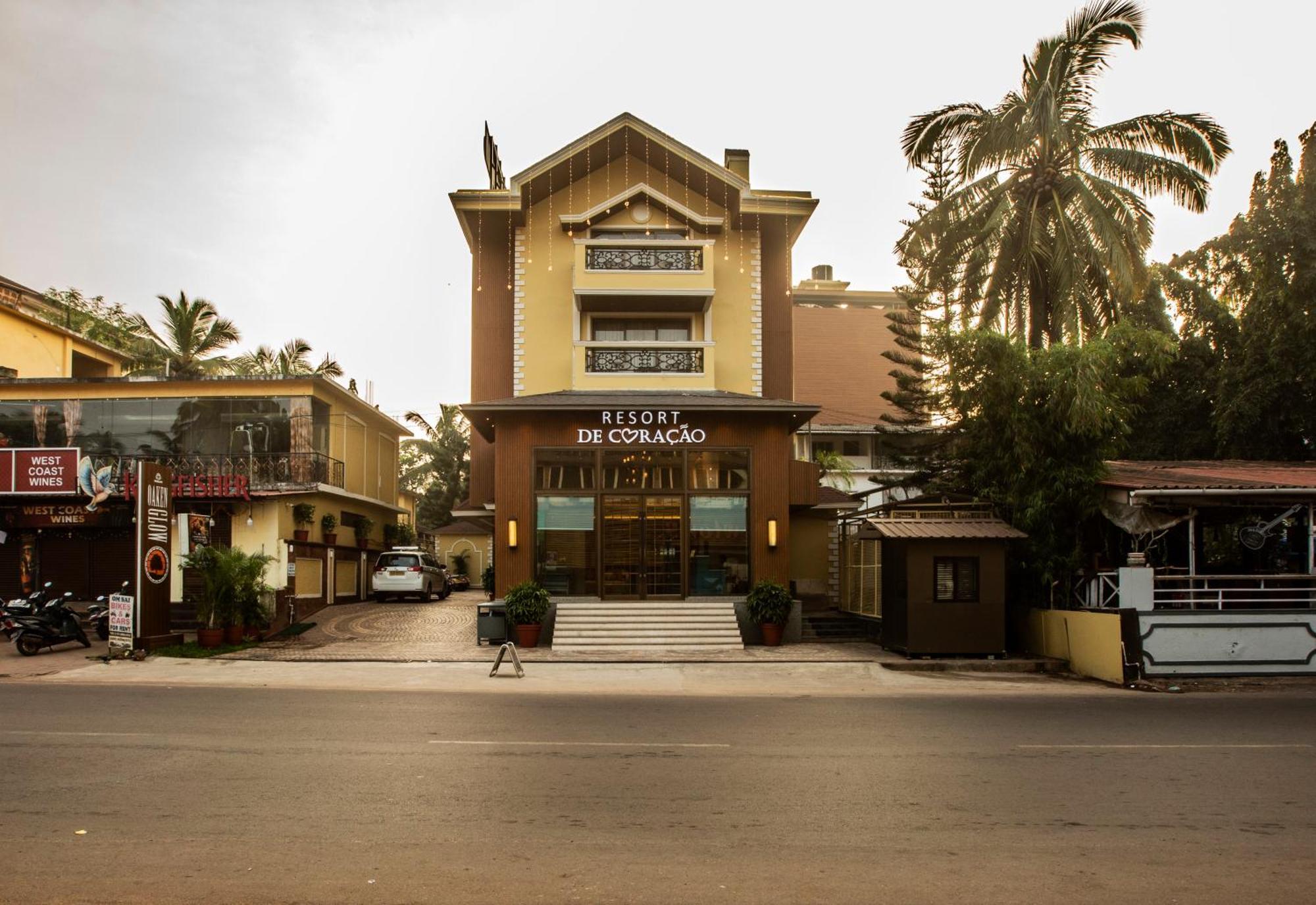 Resort De Coracao - Calangute , Goa Kültér fotó